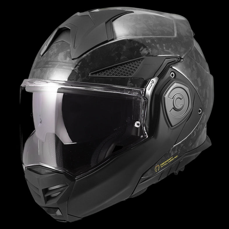 LS2 Advant X Carbon Forged Modular Motorcycle Helmet