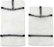 MOOSE RACING Mud Radiator Cover - White - Honda HPRMUDCRF45017M - Cycle City Outdoors