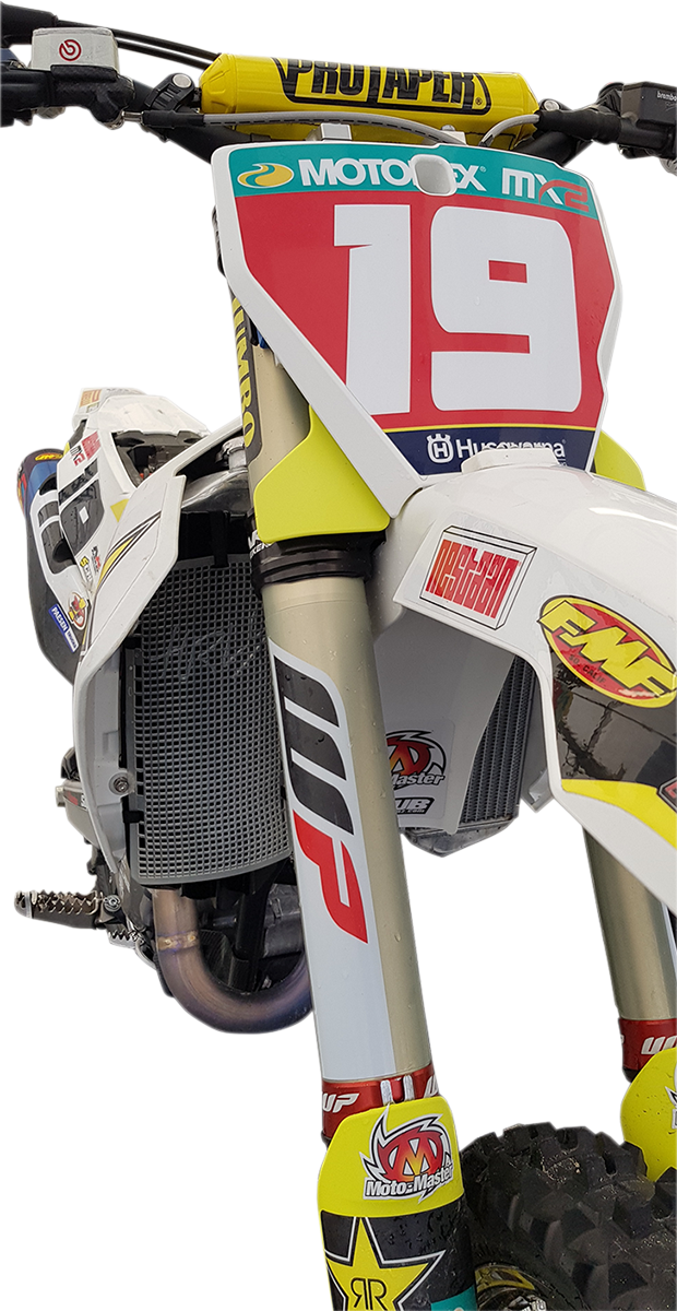 MOOSE RACING Mud Radiator Cover - White - Yamaha HPRMUDYZ1252TM - Cycle City Outdoors