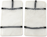 MOOSE RACING Mud Radiator Cover - White - Honda HPRMUDCRF2504TM - Cycle City Outdoors