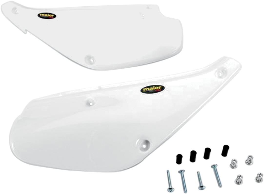 Maier 205011 Side Panels - White - Honda - XR '88-'00 | Off-Road