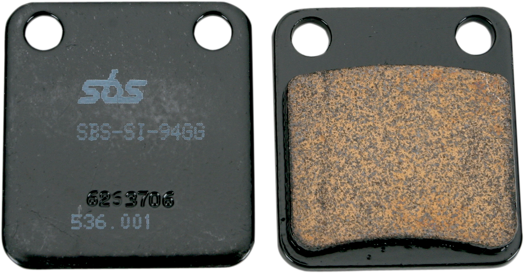 SBS Sintered Brake Pads - 536SI (Yamaha / Suzuki / Husqvarna / Kawasaki / Polaris / Hyosung 1985–2025)