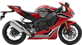 STOMPGRIP 55-10-0142H Tank Grips - Volcano - Clear/Black - Honda - CBR '17-'25 | Street