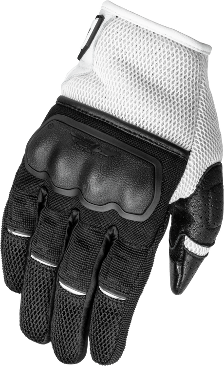 Women's Coolpro Force Gloves Black/White Lg