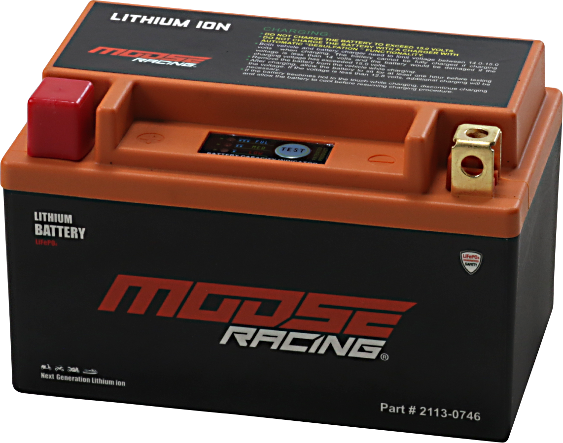 MOOSE RACING Li-Ion Battery - HUTX14H-FP HUTX14H-FP - Cycle City Outdoors