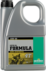 MOTOREX Formula Synthetic Blend 4T Engine Oil - 15W-50 - 4L 306183