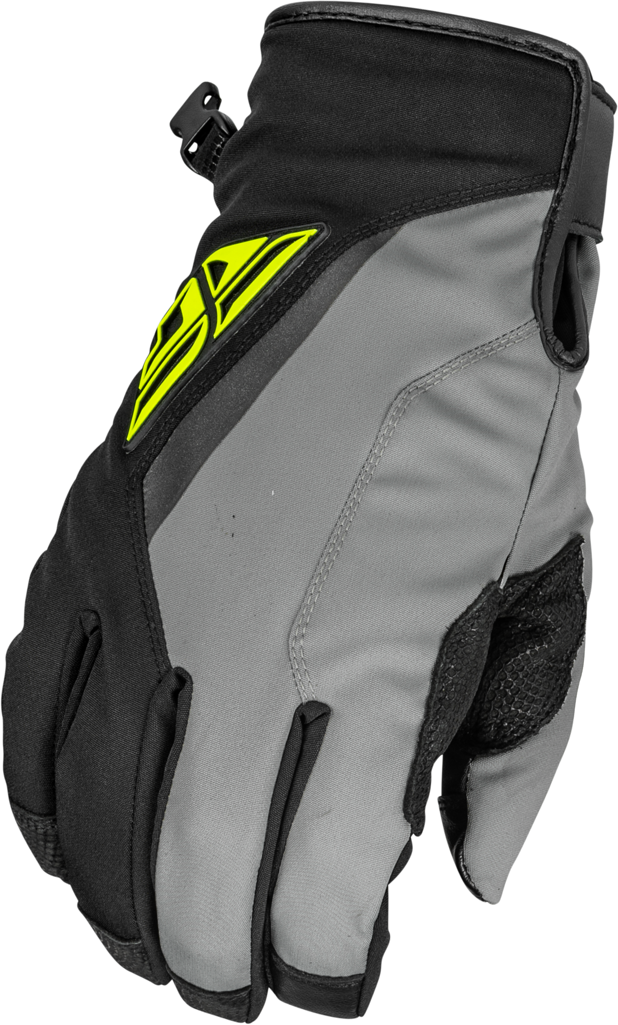 Title Long Gloves Black/Grey/Hi Vis 2x - Cycle City Outdoors