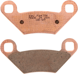 EBC FA-R Series Sintered Brake Pads - FA475R (Polaris Sportsman 570 / Sportsman 570 Touring / Sportsman 450 HO 2009–2023)