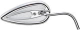 ARLEN NESS Mirror - Side View - Teardrop - Chrome - Right 13-036