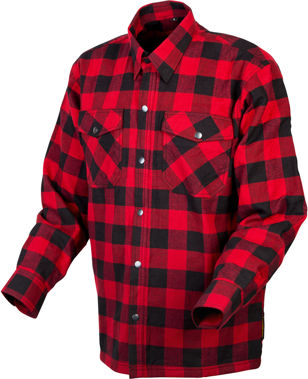 Covert Moto Flannel Red/Black Lg