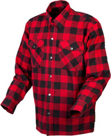 Covert Moto Flannel Red/Black Lg