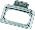 Kuryakyn L.E.D. Curved License Plate Frame Indian Chrome - Cycle City Outdoors