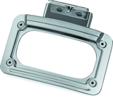 Kuryakyn L.E.D. Curved License Plate Frame Indian Chrome - Cycle City Outdoors