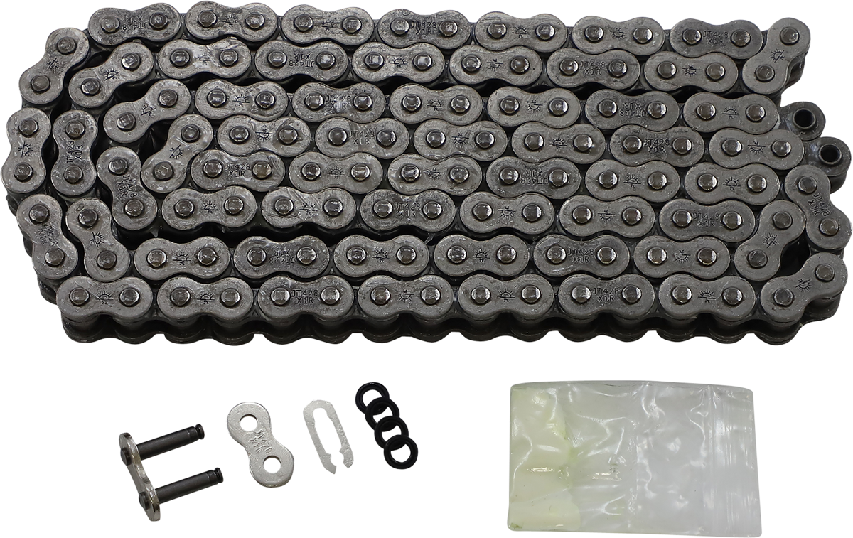 JT CHAINS JTC428X1R128SL 428 X1R - Heavy-Duty Drive Chain - 128 Links | Off-Road/Street