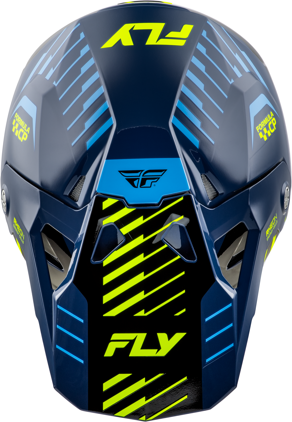 Formula Cp Slice Helmet Navy/Hi Vis/White Lg - Cycle City Outdoors