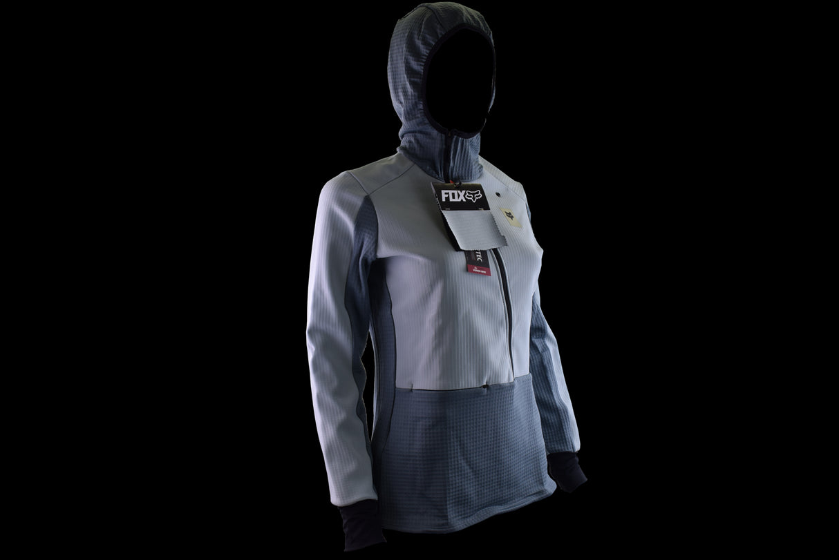 Fox Racing - Womens Defend Thermal Hoodie - Citadel Blue - S