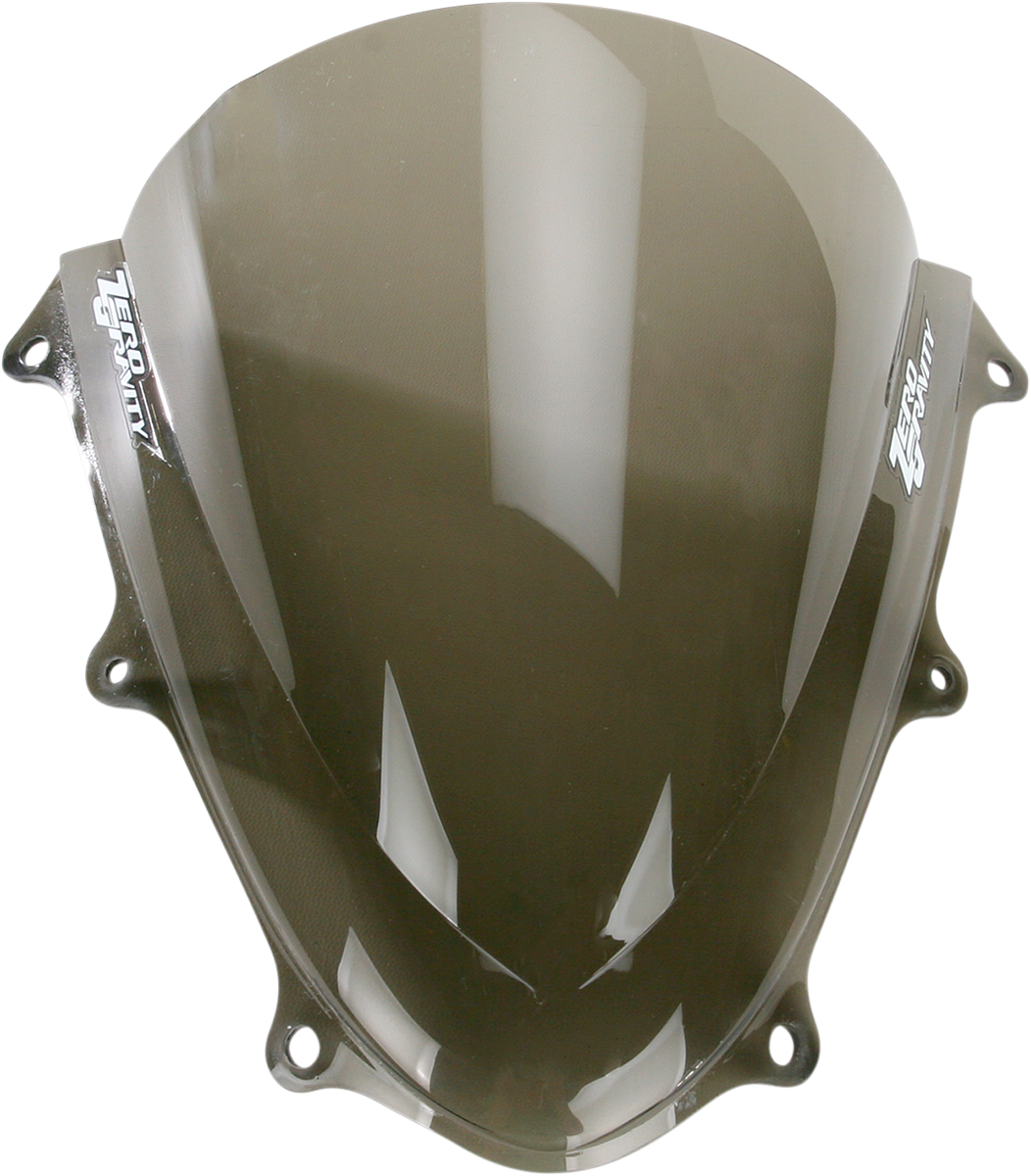 Zero Gravity 16-114-02 Double Bubble Windscreen - Smoke - GSX-R 600/750 | Street