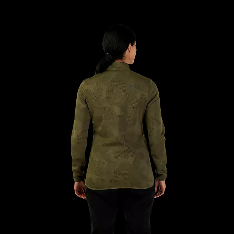 Fox Racing - Womens Ranger Mid-layer Jacket - Olive Green - S