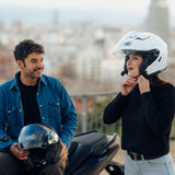 Shoei J-Cruise 3 Open-Face Motorcycle Helmet | AIM Shell, Multi-Density EPS & Integrated Spoiler