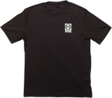 MOOSE RACING Distinction T-Shirt - Black - Medium 3030-18545