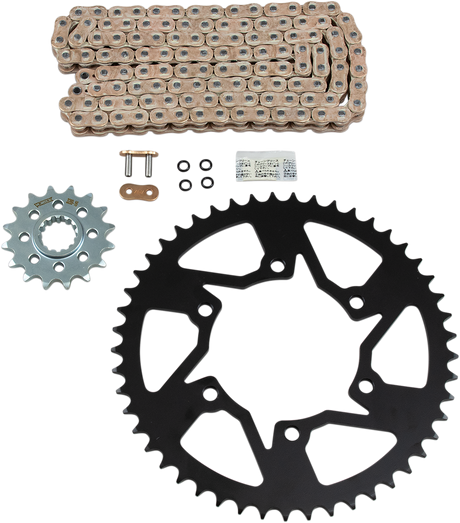 VORTEX CKG6364 Chain and Sprocket Kit - HFRS - Gold - Yamaha YZF-R1 | Street