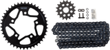 VORTEX CK4153 Chain and Sprocket Kit - WSS - Black - Kawasaki Ninja ZX-14/R | Street