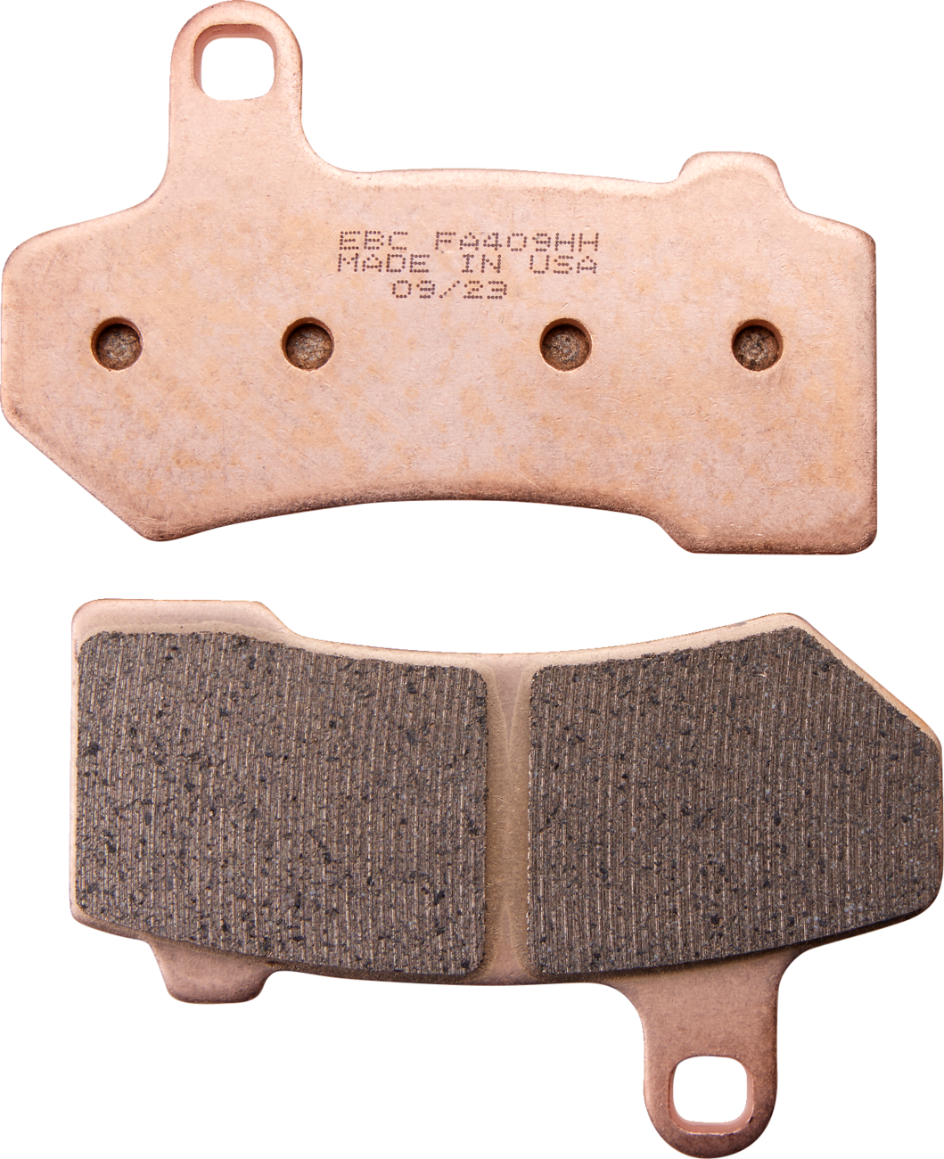 EBC FA-HH Series Sintered Brake Pads - FA409HH (Harley-Davidson FLHX Street Glide / FLHR Road King / Electra Glide Police FLHTPI 2006–2024)