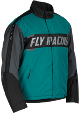Fly Racing - Outpost Jacket Black/Teal/Orange Sm