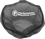 PERFORMANCE MACHINE (PM) Pullover Rain Sock - Black - Super Gas Air Cleaners 0206-0042
