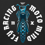 Youth Fly Moto Mind Tee Black Yl - Cycle City Outdoors