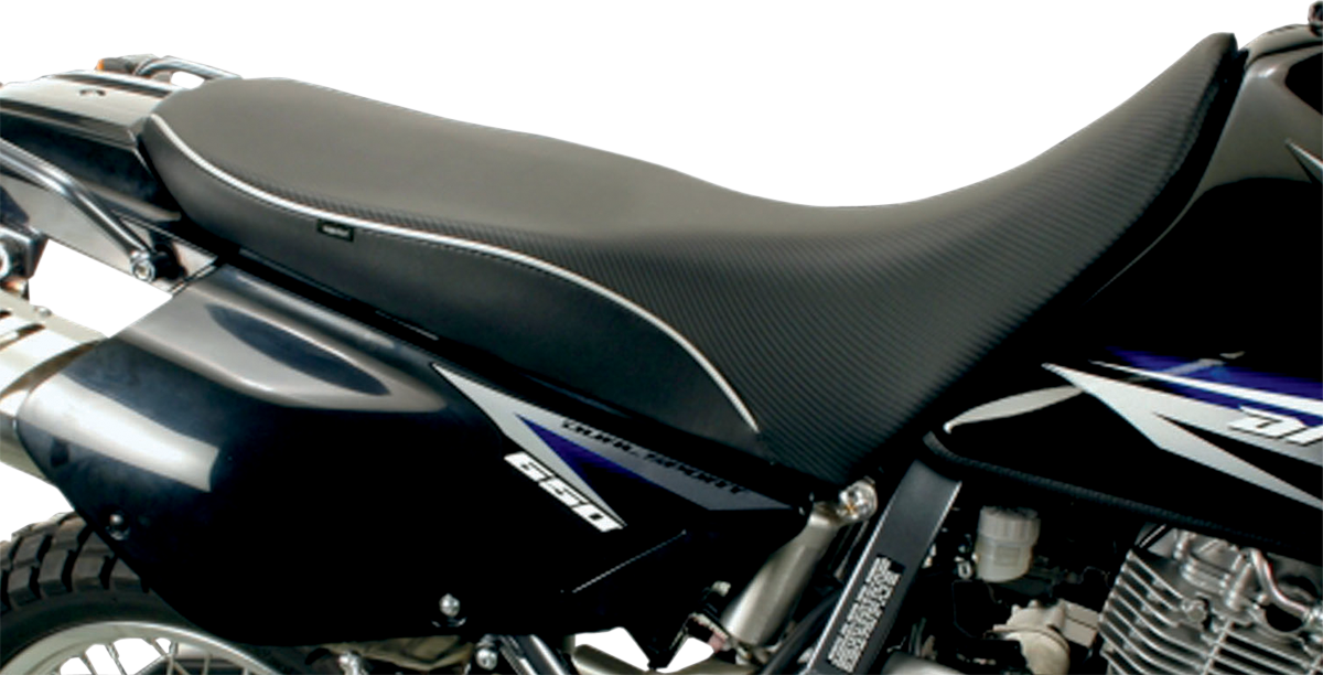 Sargent WS-600-19 World Sport Performance Seat - Black - Carbon FX - Regular - DR 650 '96-'25