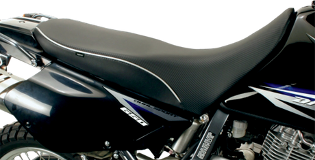 Sargent WS-600-19 World Sport Performance Seat - Black - Carbon FX - Regular - DR 650 '96-'25