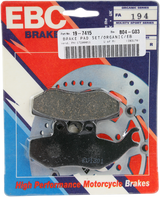 EBC FA Series Organic Base Brake Pads - FA194 (Aprilia / Gas Gas / Beta / Yamaha / Sherco / Piaggio 1999–2024)