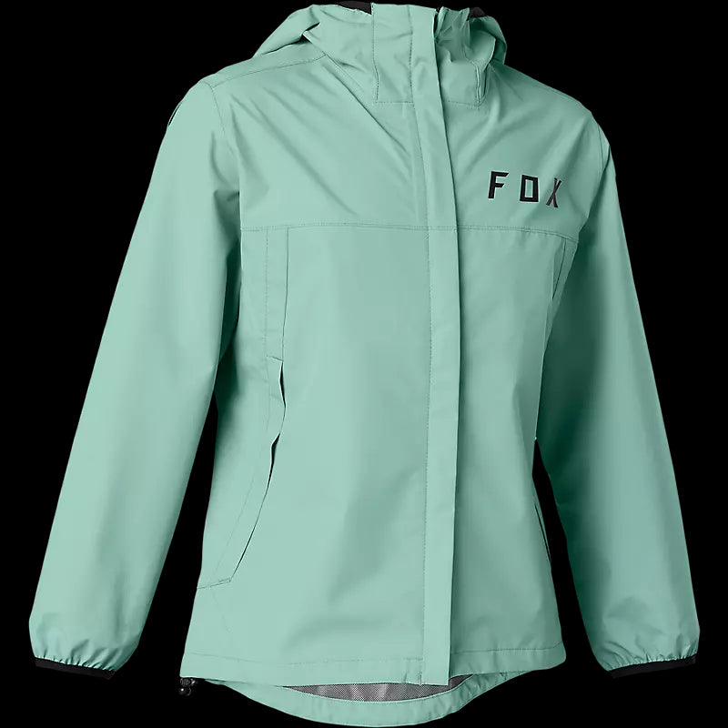 Fox Racing - Youth Ranger 2.5-Layer Water Jacket - Eucalyptus Green - YL
