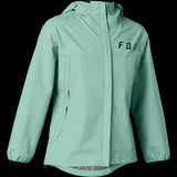 Fox Racing - Youth Ranger 2.5-Layer Water Jacket - Eucalyptus Green - YL