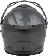 Trekker Cw Solid Helmet Elec Shld Grey Xs - Cycle City Outdoors