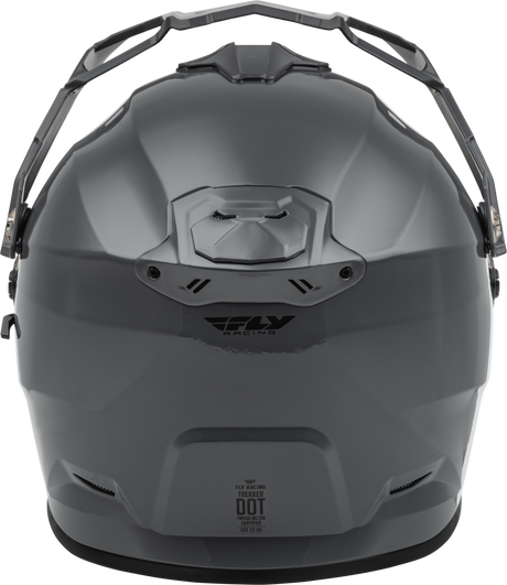 Trekker Cw Solid Helmet Elec Shld Grey Xs - Cycle City Outdoors