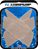 STOMPGRIP 55-10-0065C Tank Grips - Volcano - Clear - Ducati '07-'13 | Street
