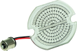 Kuryakyn Luminez L.E.D Rear Turn Signal Insert 1156 Red Flat Style - Cycle City Outdoors