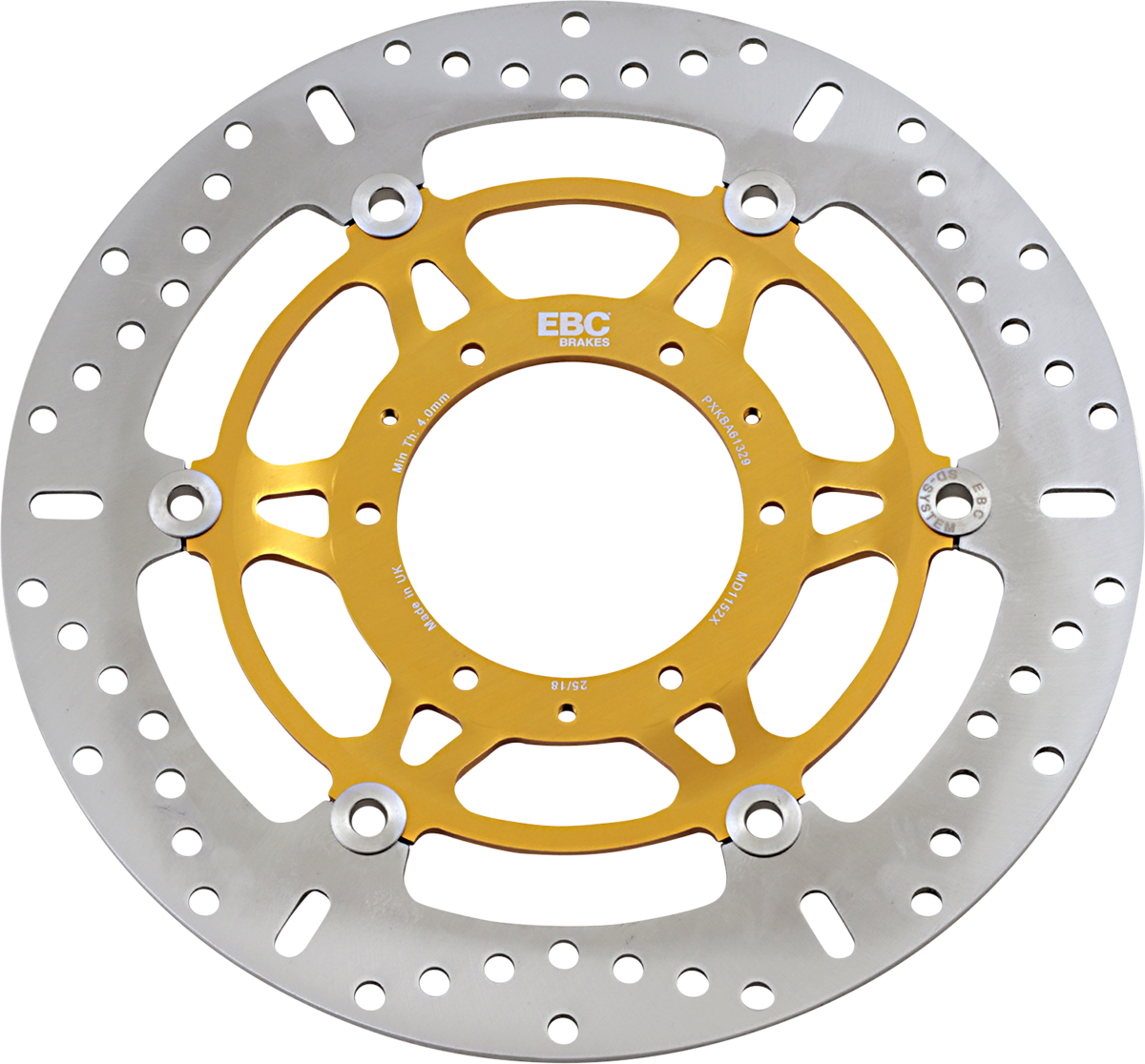 EBC MD Series Pro-Lite Contour X Brake Rotor, Front - MD1152X (Honda CBR600RR / CB1000R / CB1300S 2003–2024)
