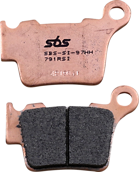 SBS Sintered Brake Pads - 791RSI (KTM / Husqvarna / Husaberg / Gas Gas 1996–2024)