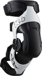 K4 V2.0 Knee Brace (Rt) White/Black Md/Lg - Cycle City Outdoors