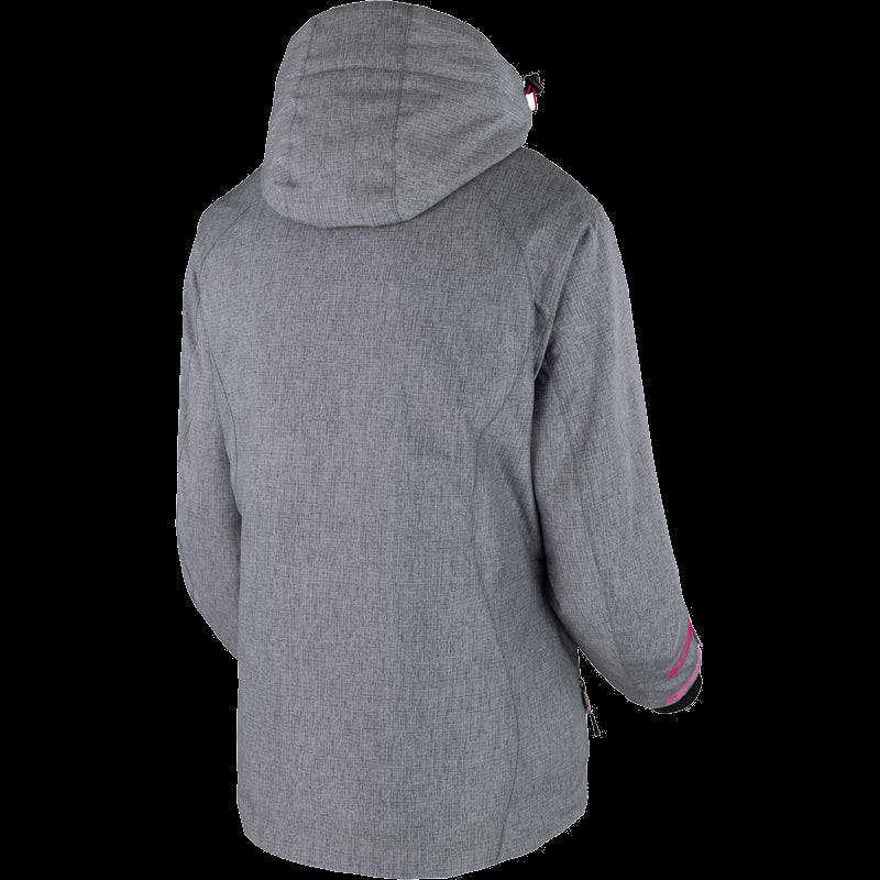 FXR Women's Fresh Jacket Grey Linen/Fuchsia