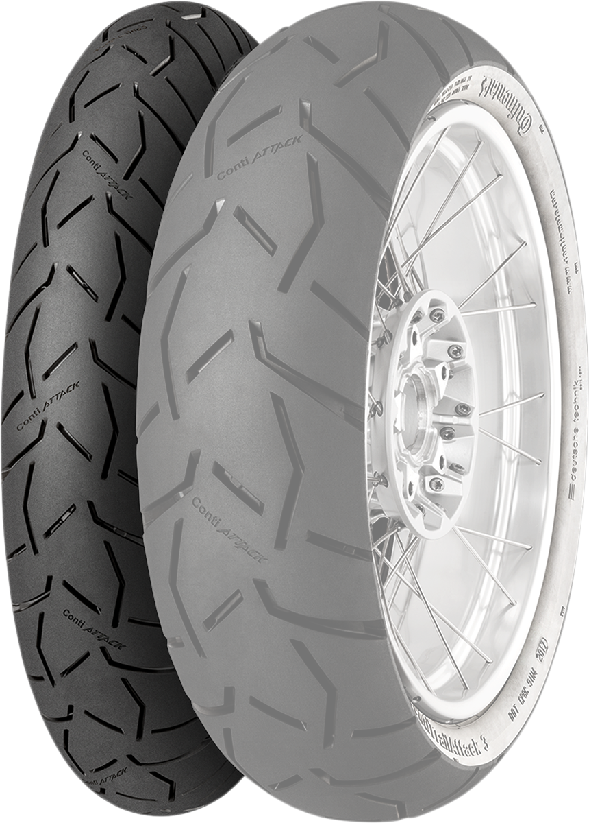 CONTINENTAL Tire - ContiTrailAttack 3 - Front - 120/70ZR17 - (58W) 02445370000