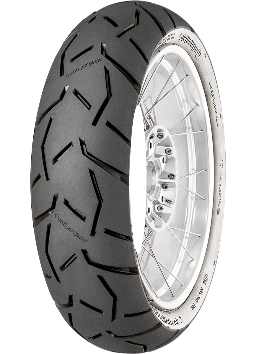 CONTINENTAL Tire - ContiTrailAttack 3 - Rear - 180/55ZR17 - (73W) 02445410000
