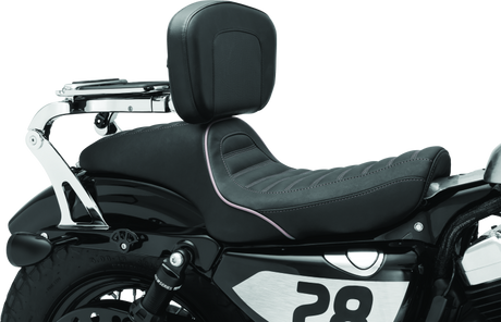 Kuryakyn Fixed Mounts Multi-Purpose Driver & Passenger Backrest 04-22 XL Models Chrome - Cycle City Outdoors