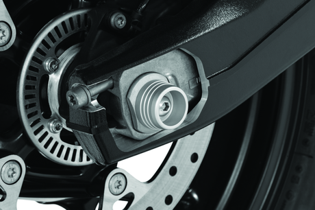 Kuryakyn Lodestar Rear Axle Slider Silver - Cycle City Outdoors