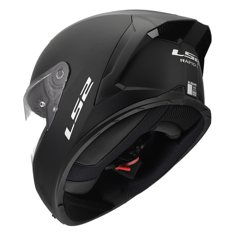 LS2 Rapid III Solid Full Face Motorcycle Helmet