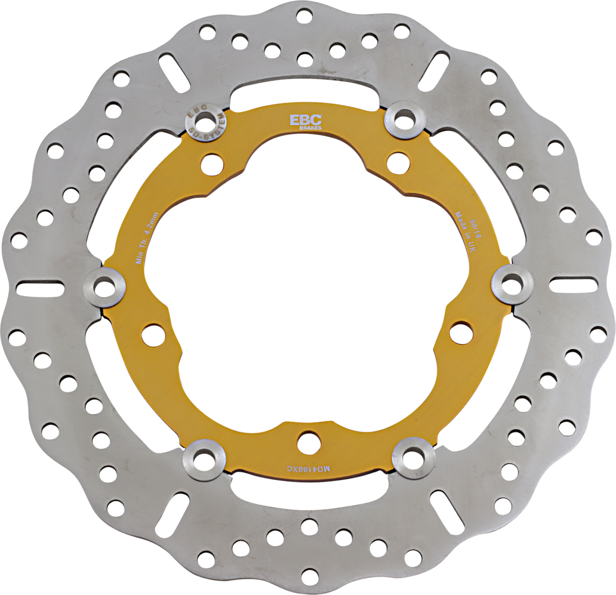 EBC Pro-Lite XC Contour Brake Rotor, Front - MD4166XC (Kawasaki Ninja 300 / Z125 PRO 2013–2022)