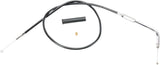 Drag Specialties 42" Black Vinyl Throttle Cable | Harley-Davidson Sportster Softail Dyna Touring V-Rod 1996–2022 | Also Fits Late Mikuni Carbs
